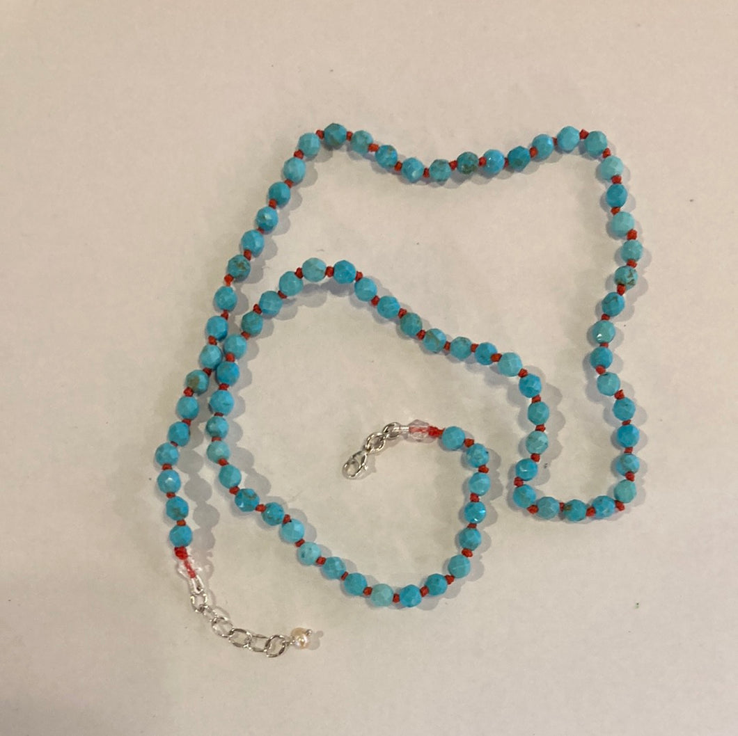 W.B. turquoise necklace