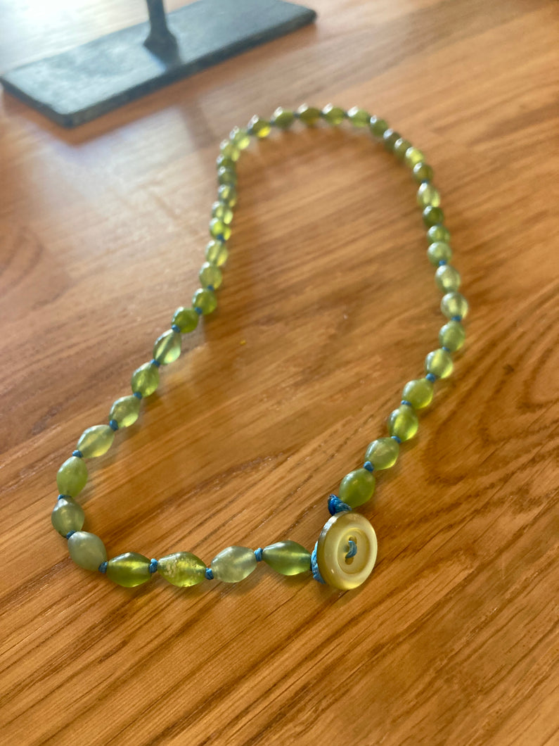 Button Necklace