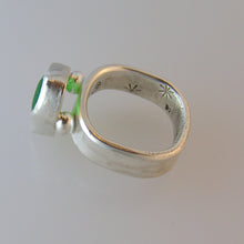 Up and away Sea glass ring