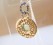 Prehnite Dreamtime pendant